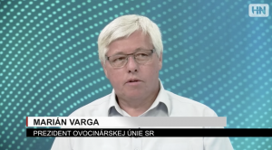 Aktuálna situácia ovocinártva - rozhovor v HN televízii